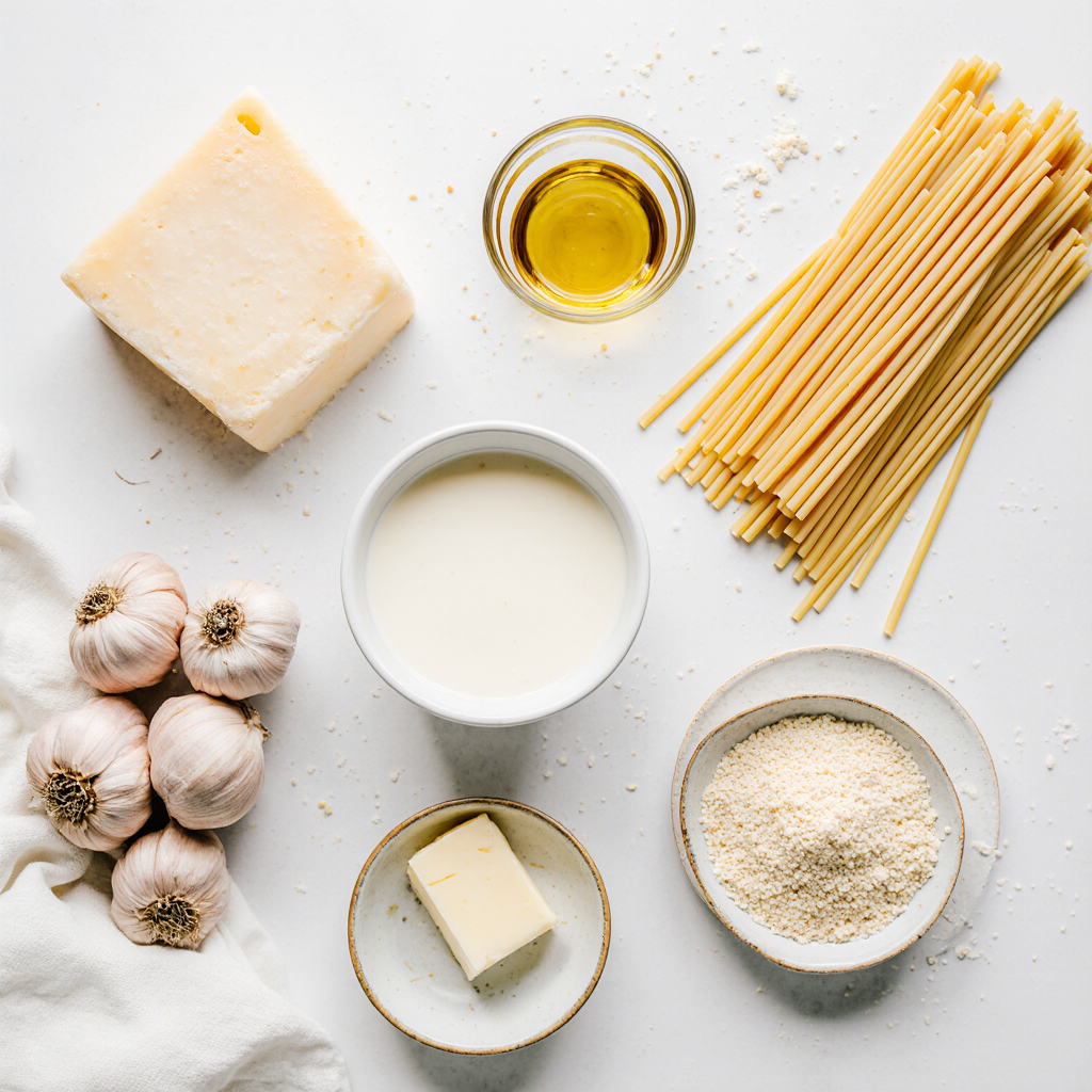 Creamy Garlic Parmesan Pasta