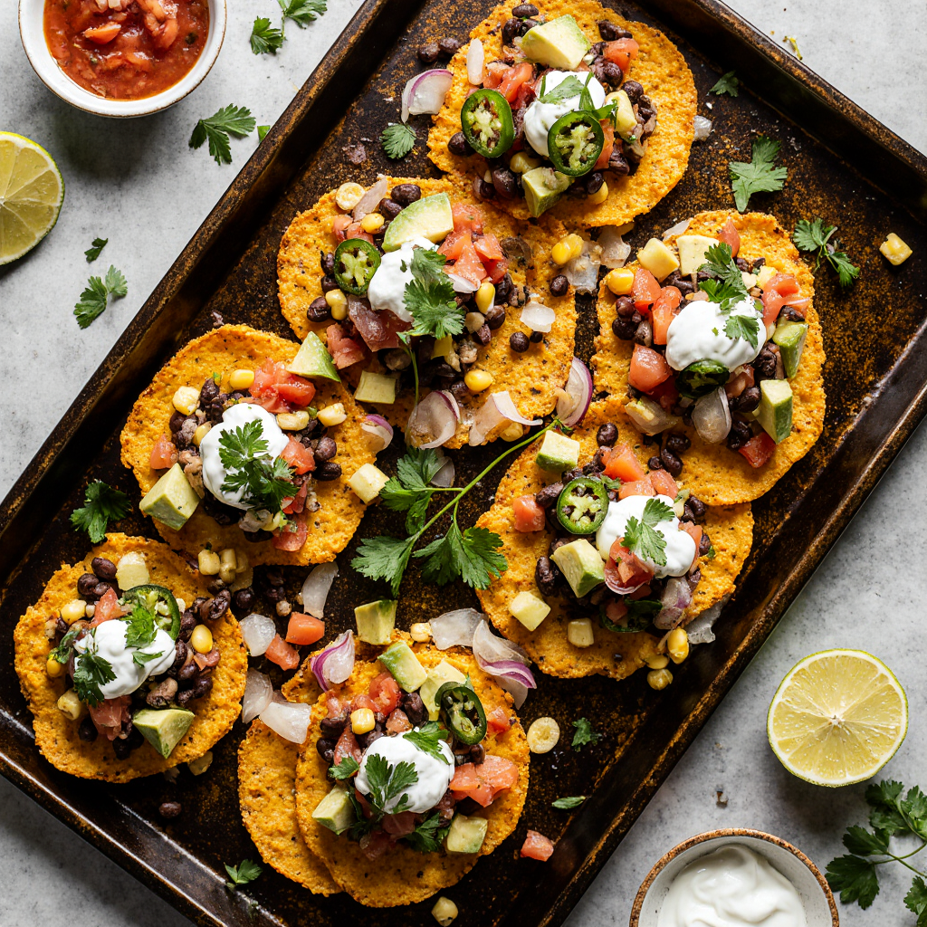 Loaded Sweet Potato Nachos