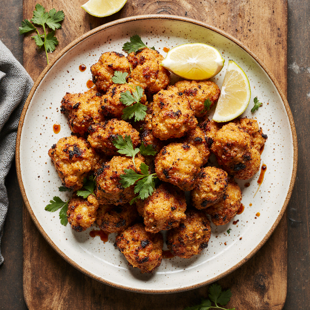 Smoky Chipotle Cauliflower Wings