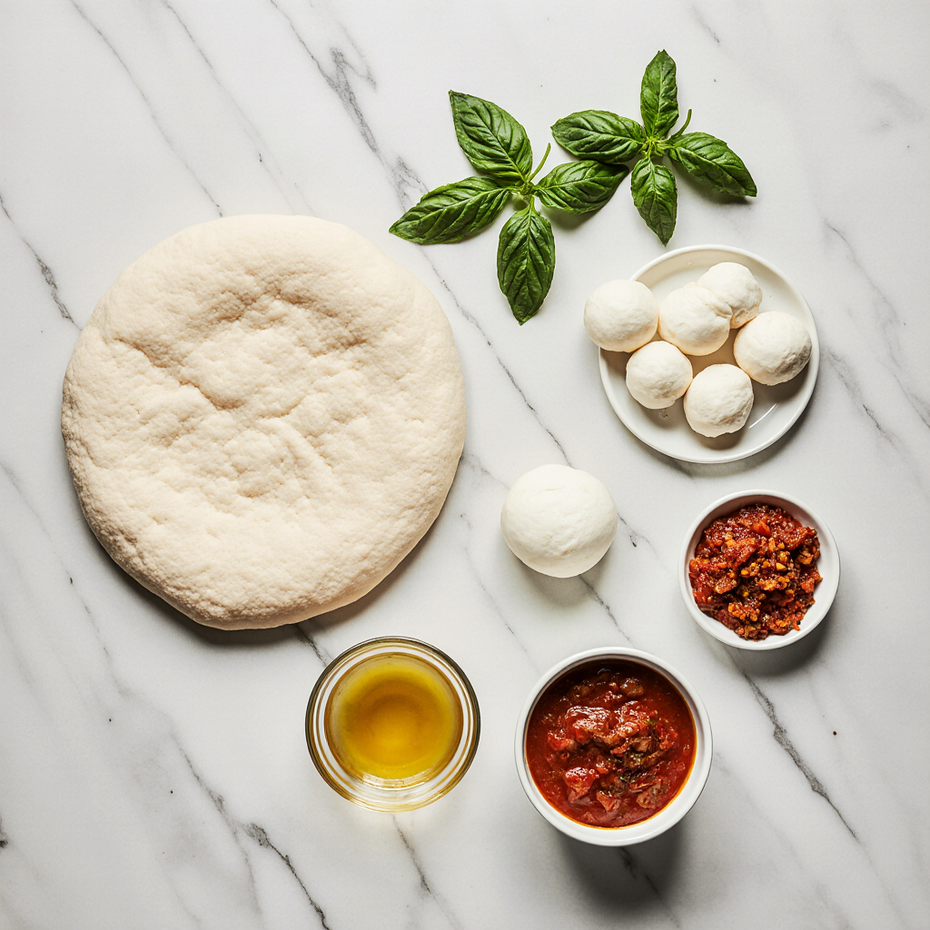 5-Ingredient Margherita Pizza
