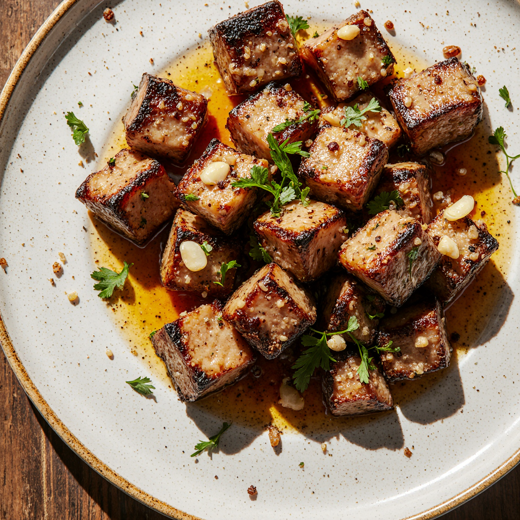 Garlic Butter Steak Bites