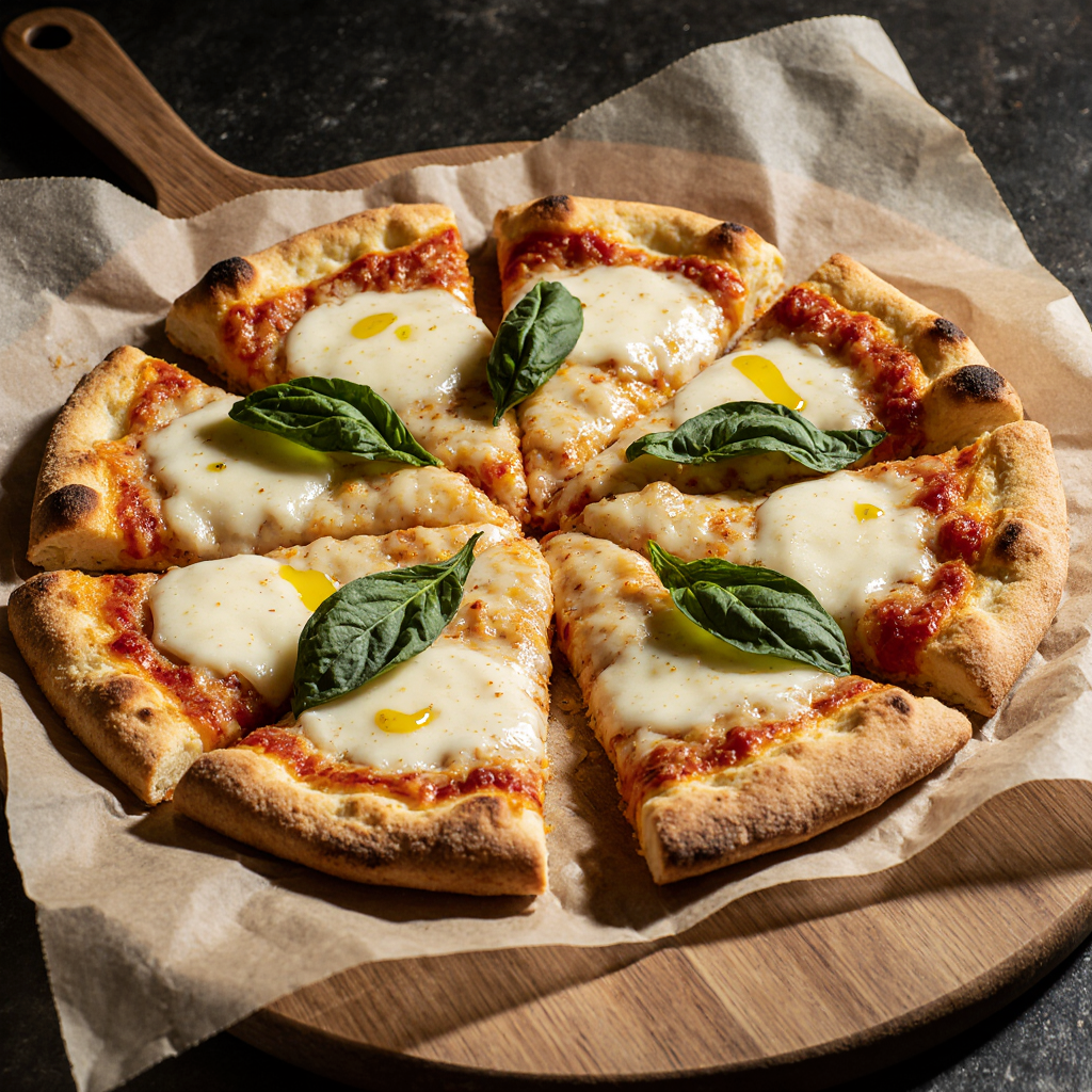 5-Ingredient Margherita Pizza